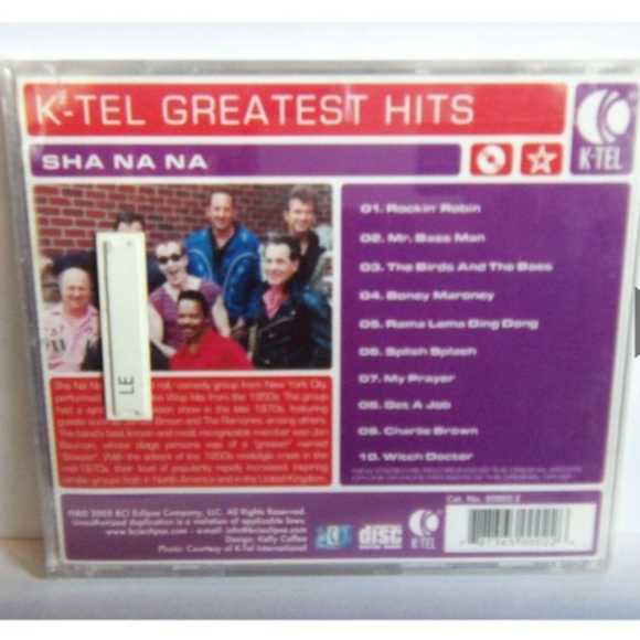 K-Tel Greatest Hits: Sha Na Na Audio CD - Picture 2 of 5